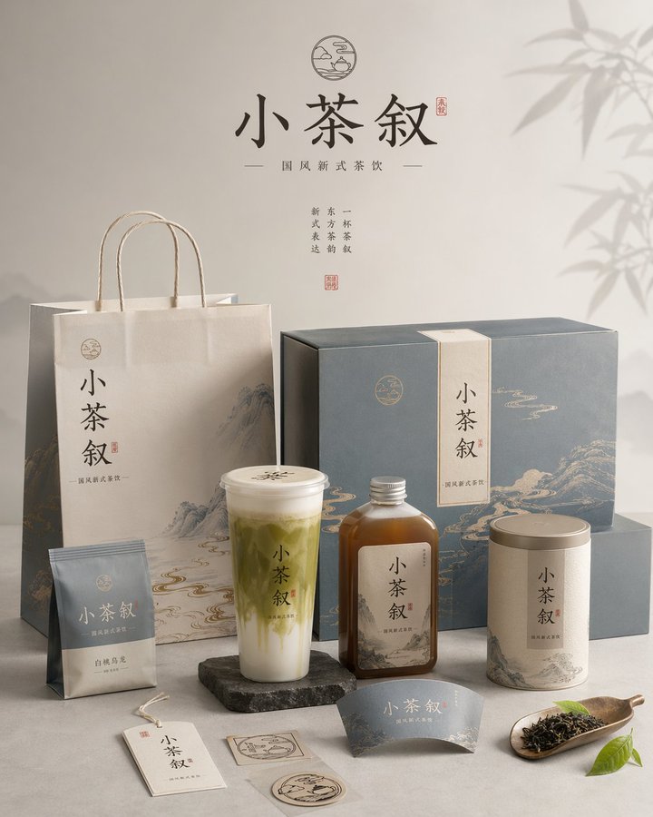 餐饮品牌触点矩阵展示