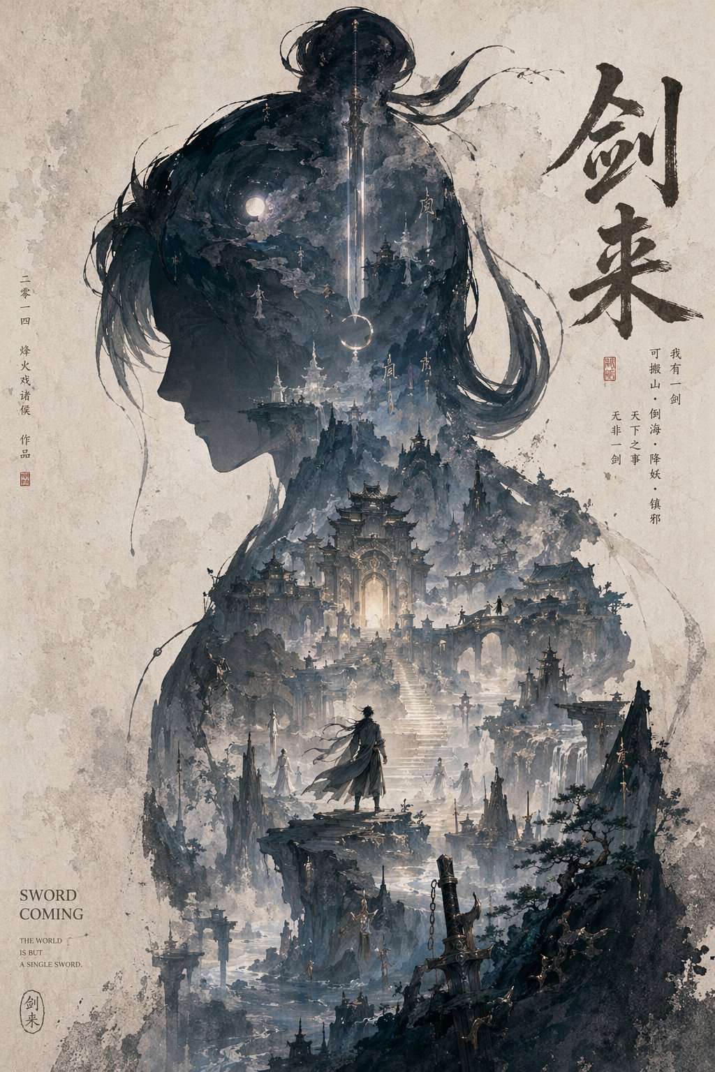 轮廓宇宙·收藏版叙事海报